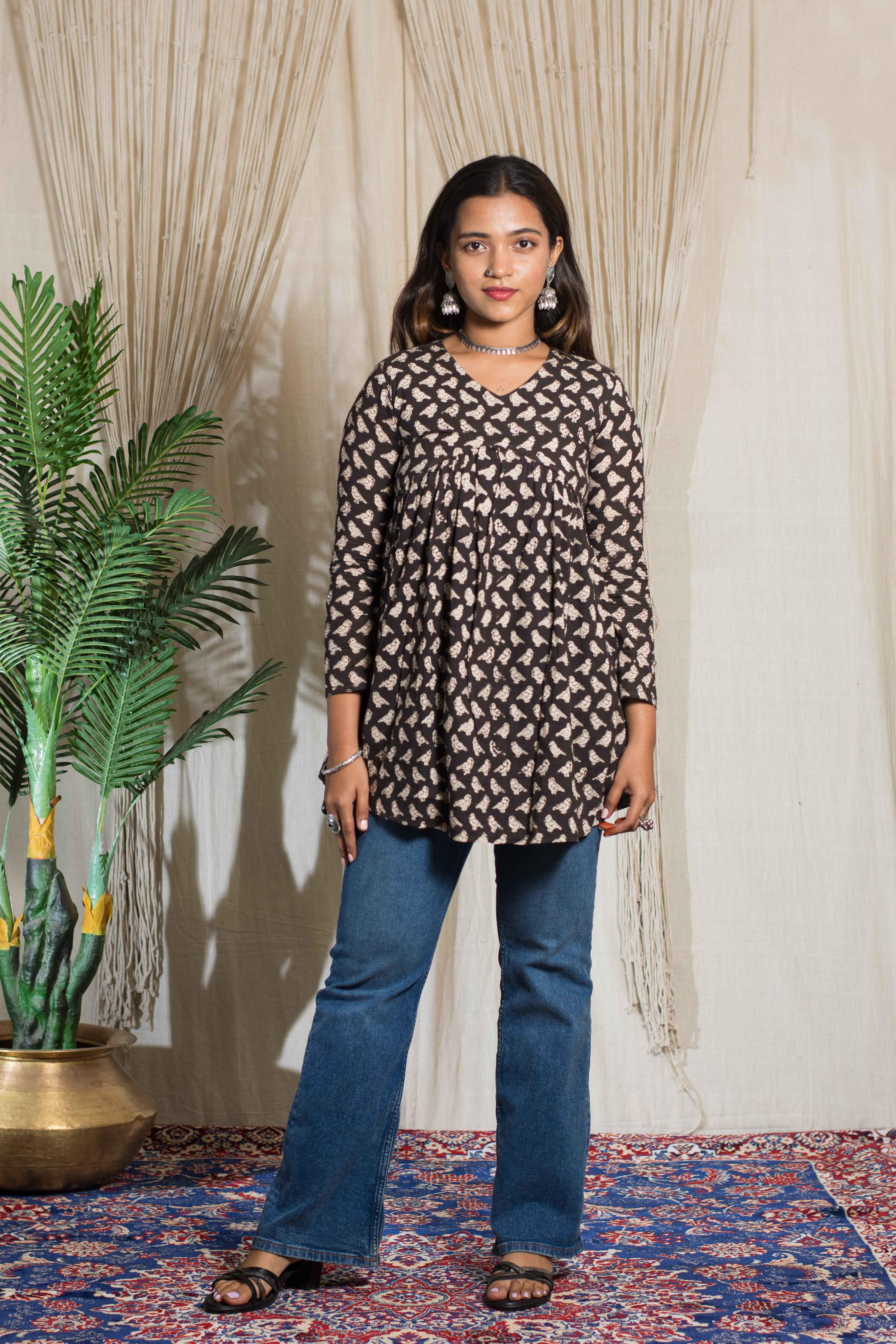 Mithu aliya cut short kurti - POP NAARI