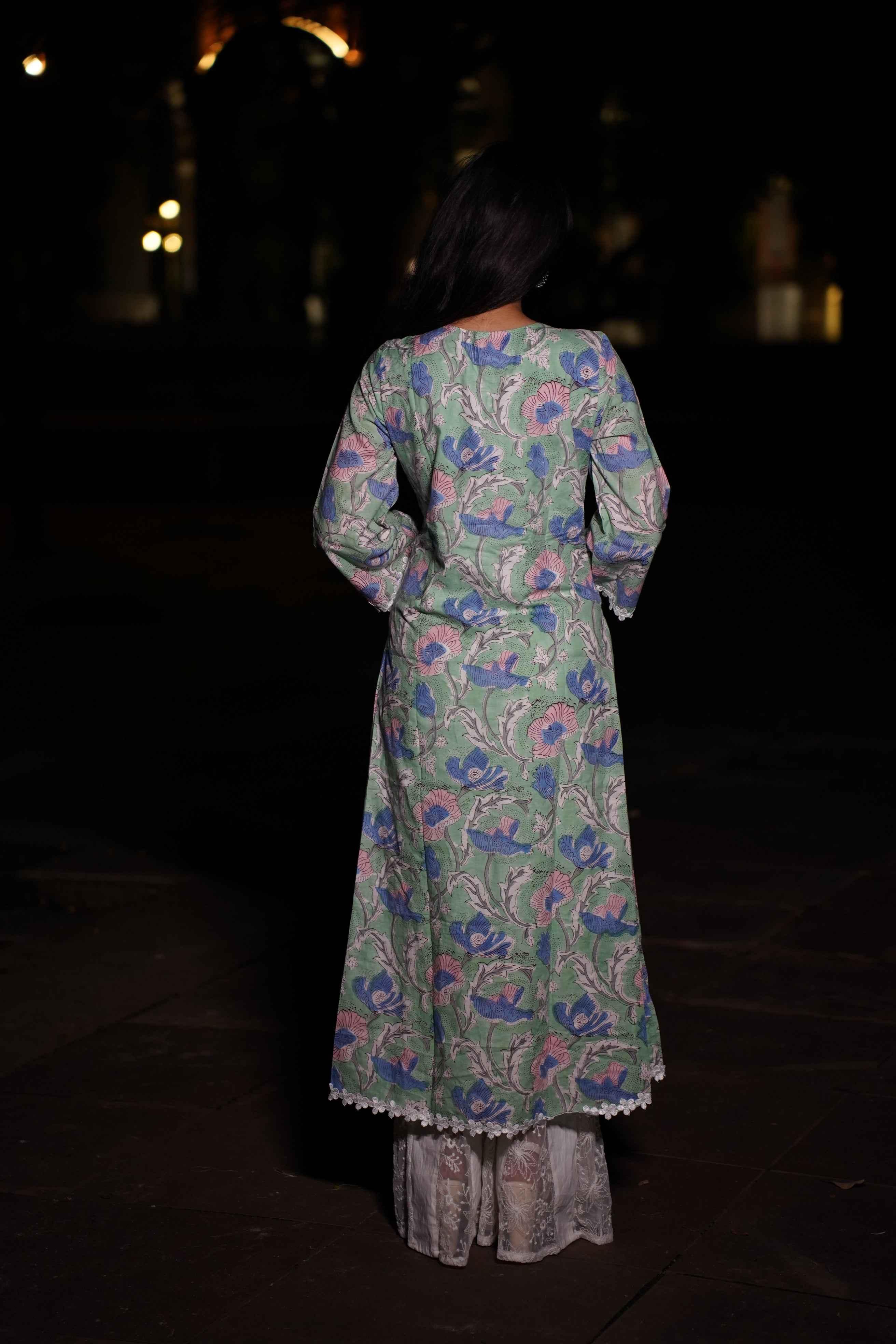 Jeevika Long Kurti - POP NAARI