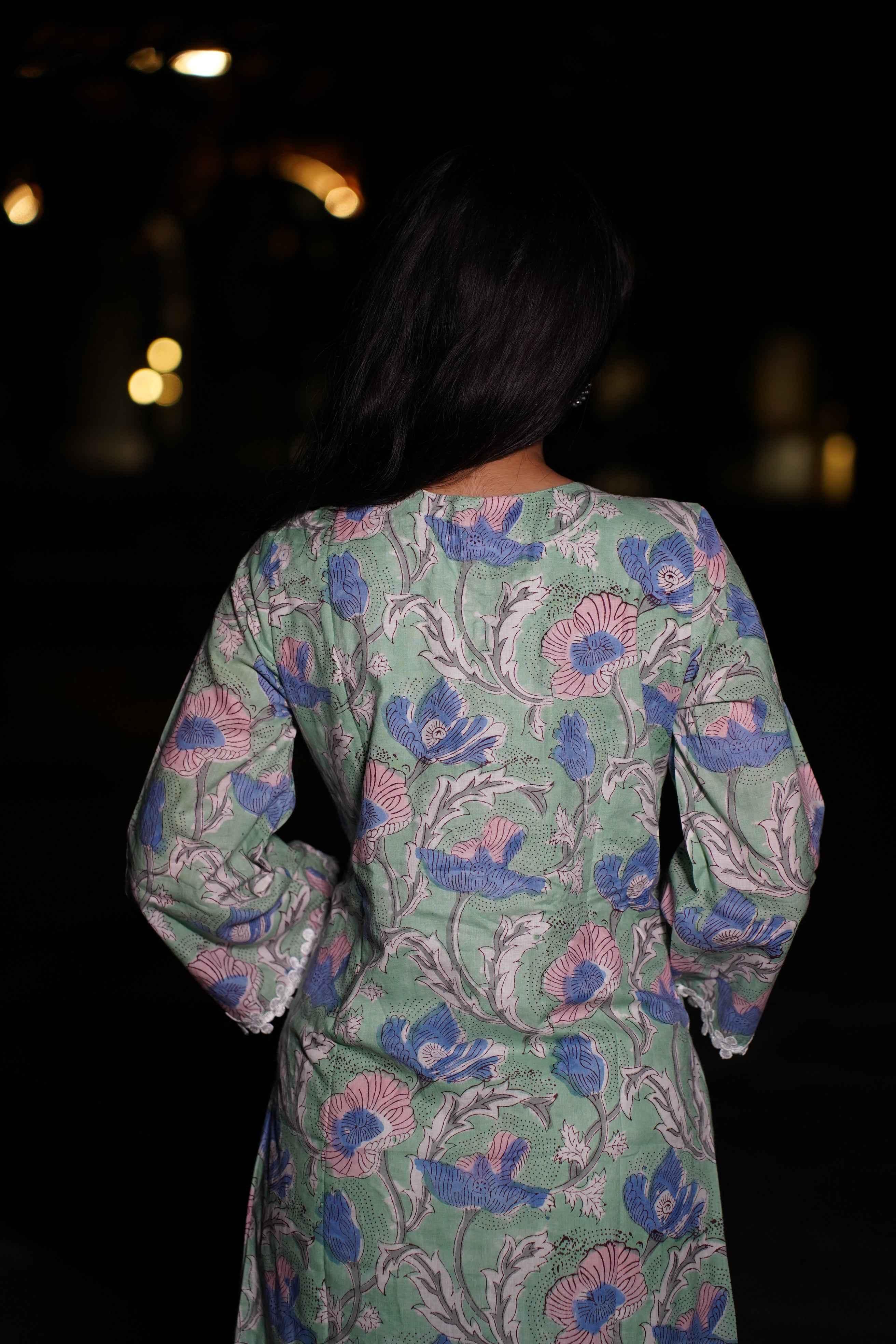 Jeevika Long Kurti - POP NAARI