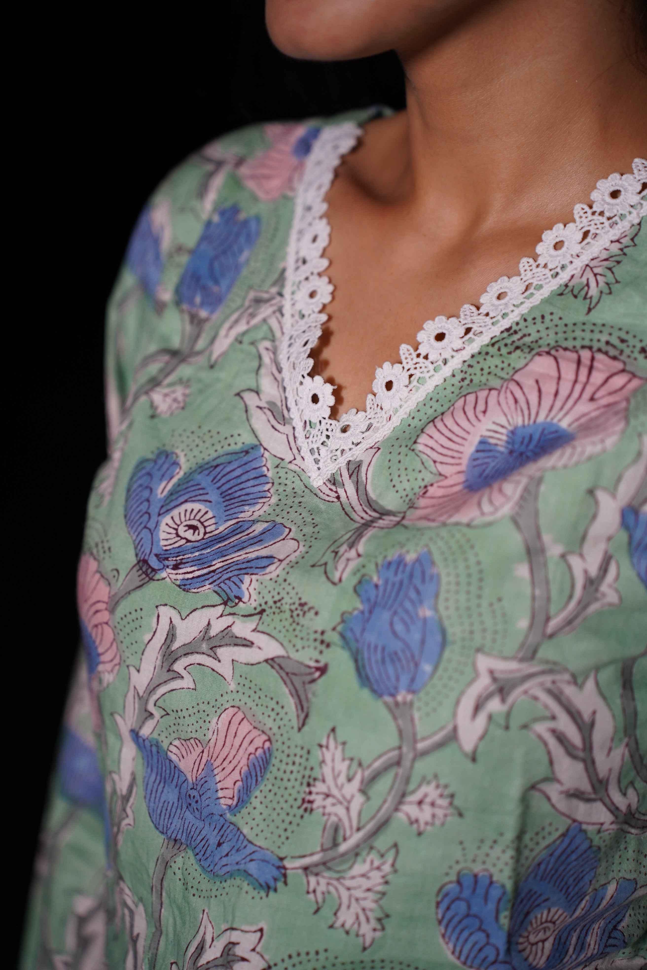 Jeevika Long Kurti - POP NAARI