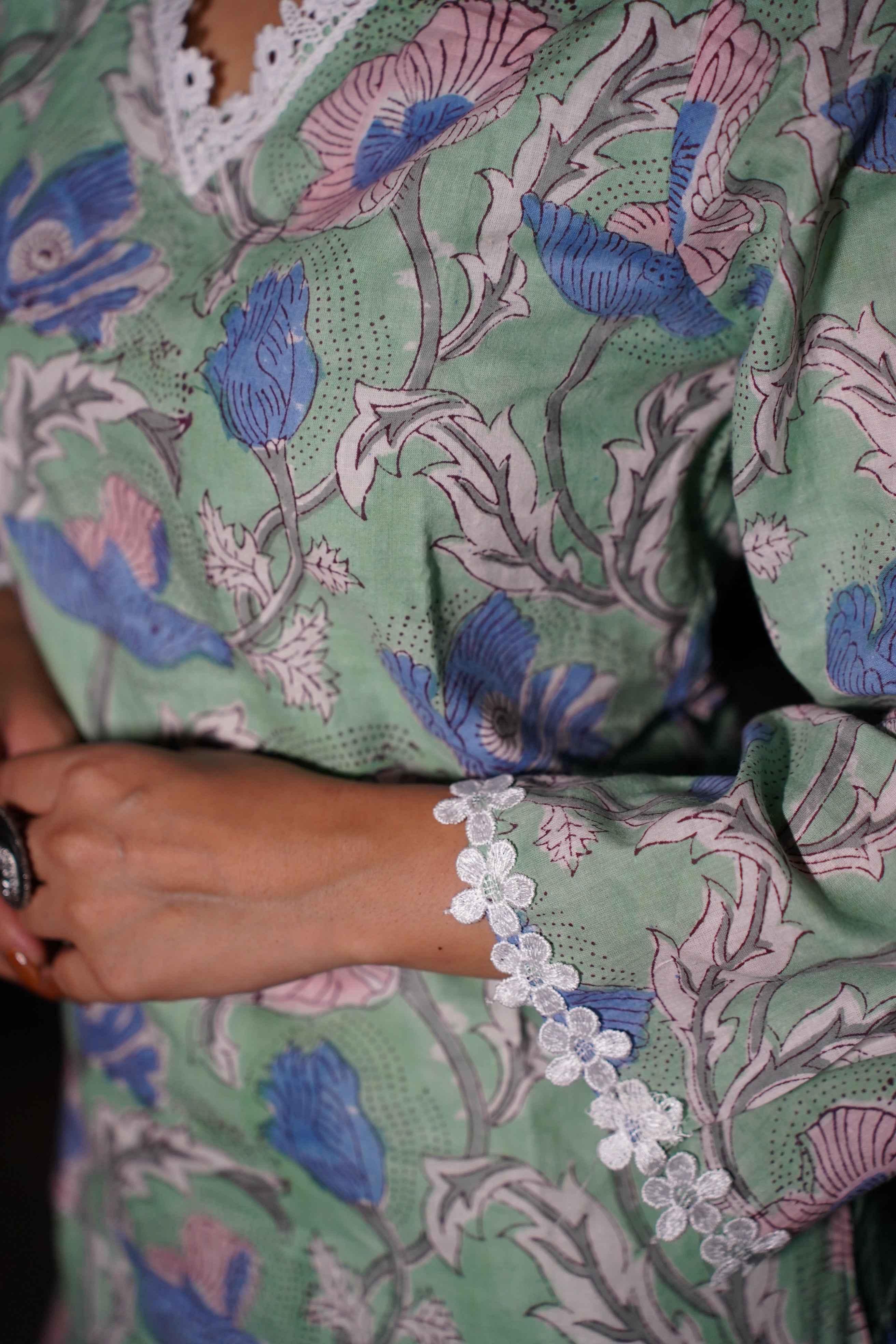 Jeevika Long Kurti - POP NAARI