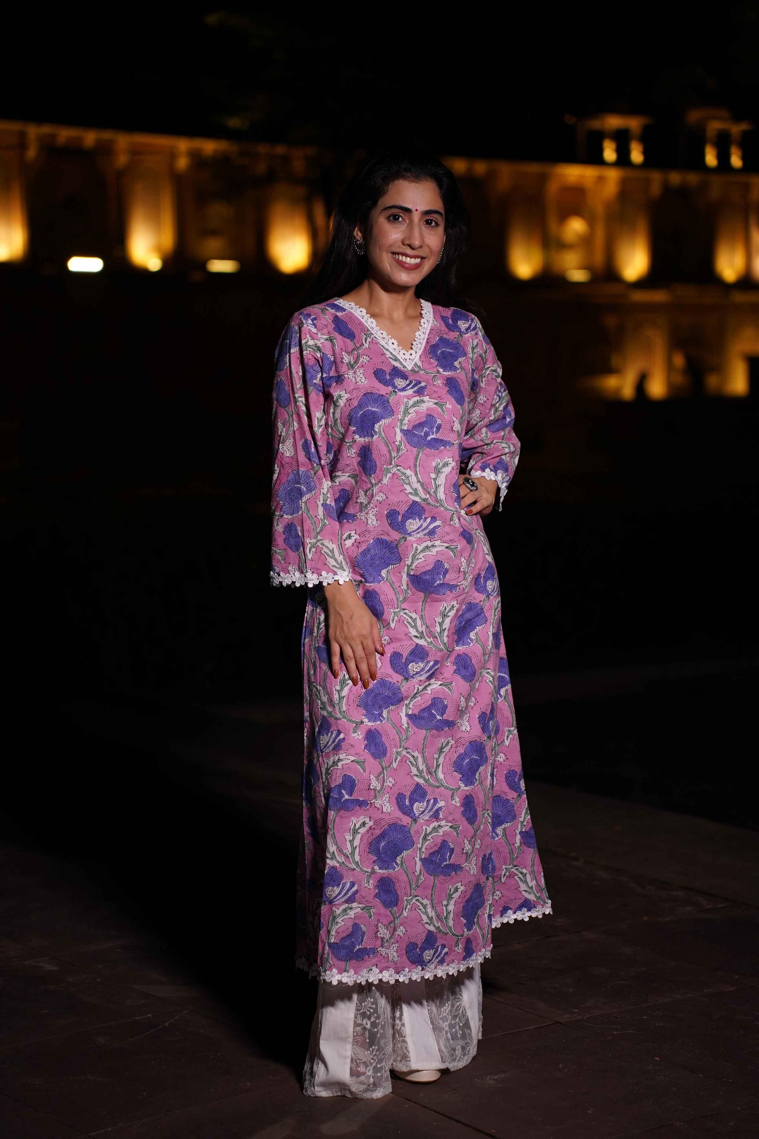 Meera Long Kurti - POP NAARI