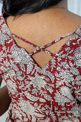 Geeth V Neck Short Kurti - POP NAARI