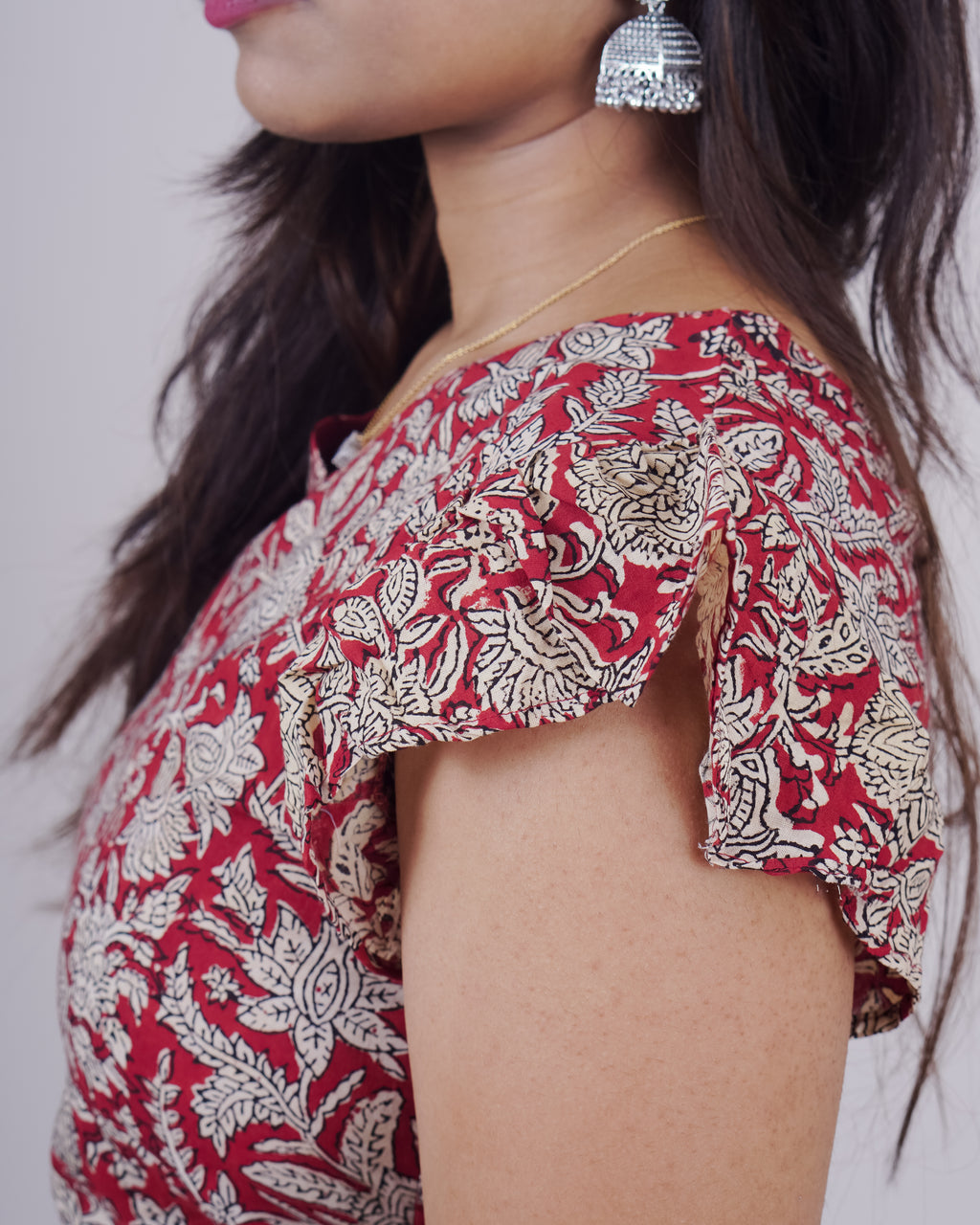 Geeth V Neck Short Kurti