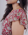 Geeth V Neck Short Kurti