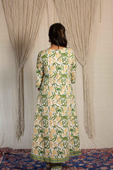 Tulsi round neck kurti and pant - POP NAARI