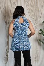 Simran halter neck corset short kurti - POP NAARI