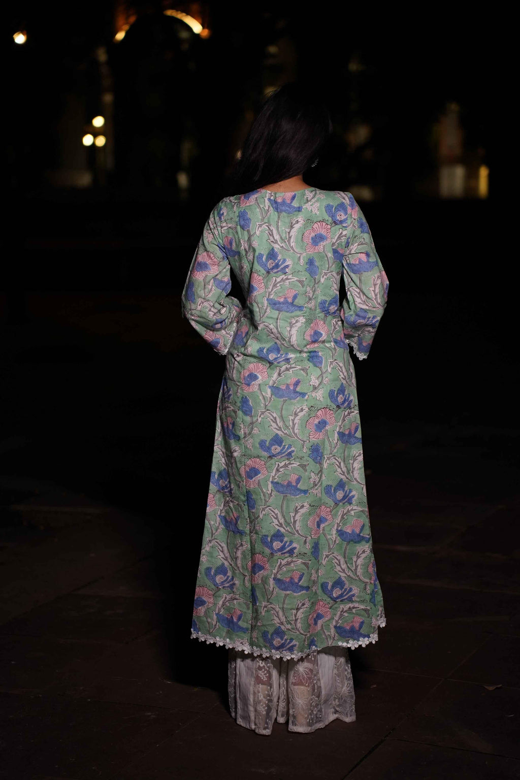 Jeevika Long Kurti - POP NAARI