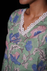 Jeevika Long Kurti - POP NAARI