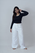 Ananya Coastal Linen Pants