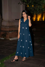 Princess Sofia Blue Cotton Dress