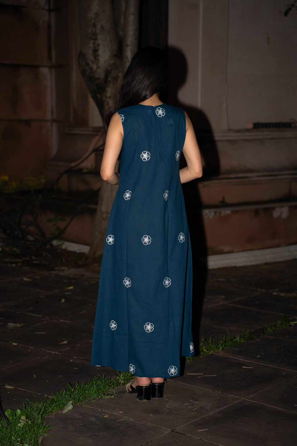 Princess Sofia Blue Cotton Dress