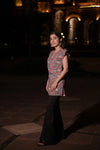 Roop v neck short kurti