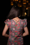 Roop v neck short kurti