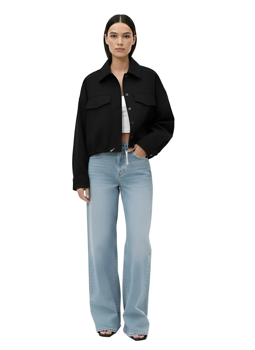 Valentino Oversized Black Jacket