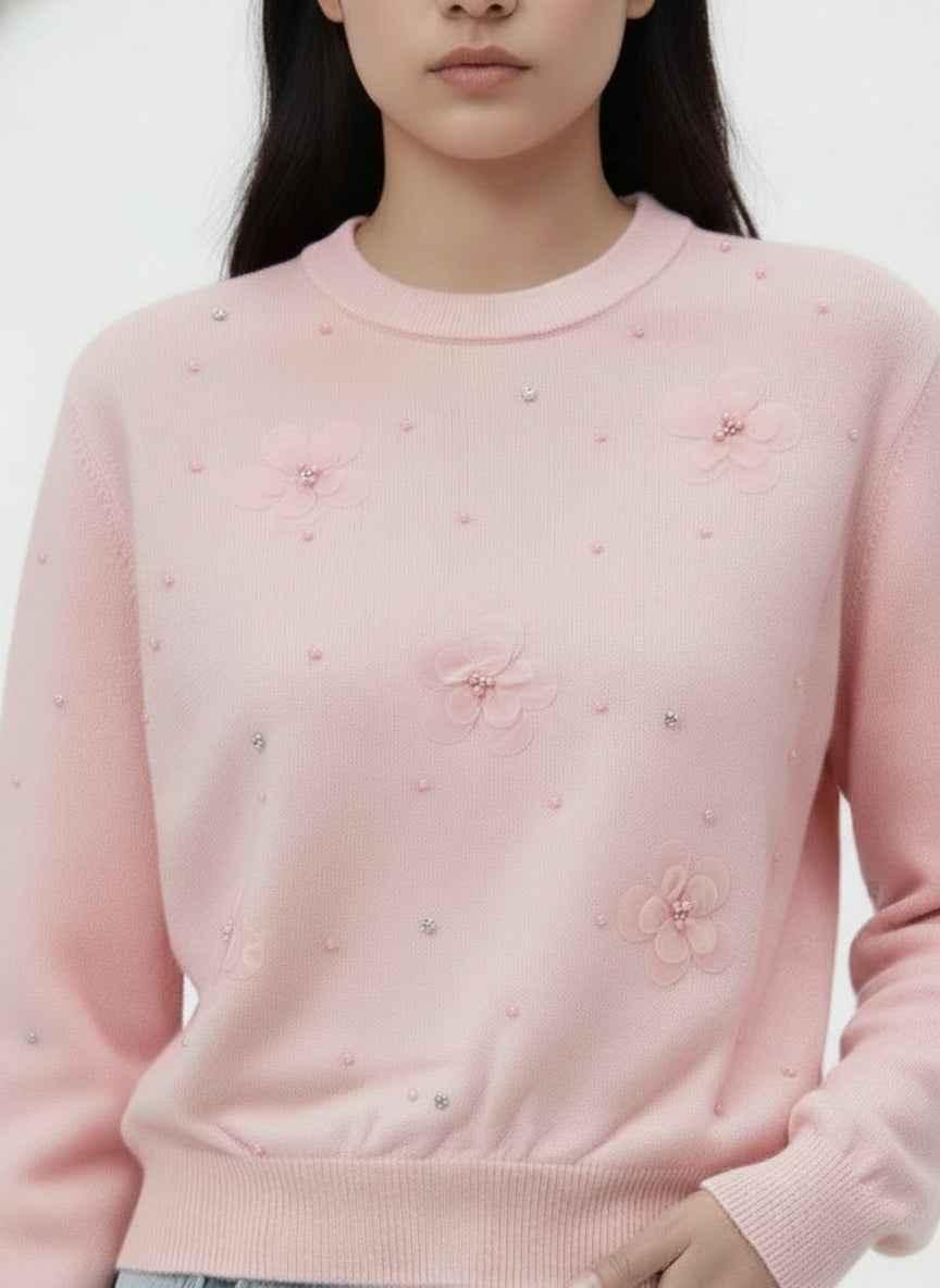 Cleo Pink Cardigan