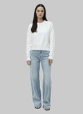 Cleo White Cardigan