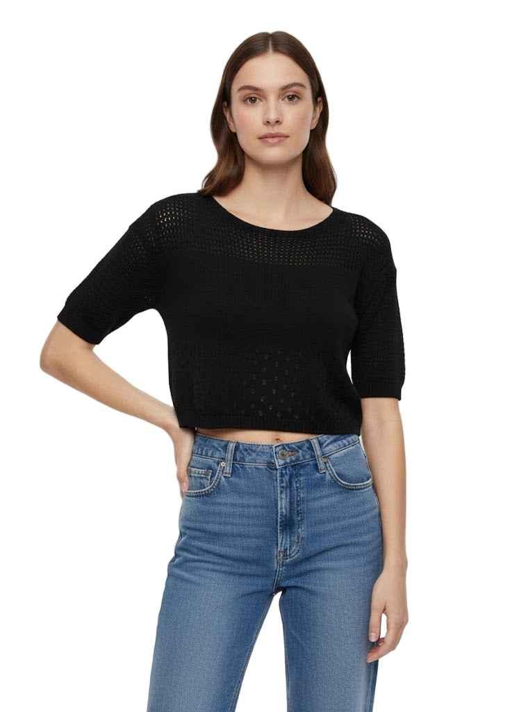 Julie Cozy Black Top