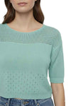 Julie Cozy Mint Green Top