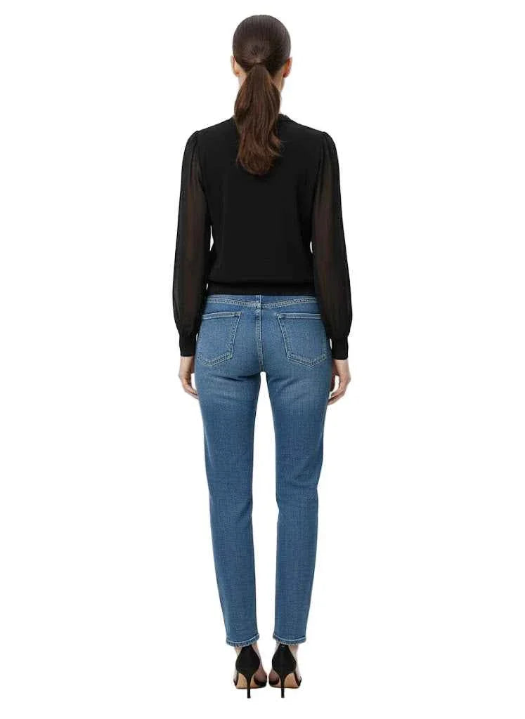 Monica Black Cardigan Short Top