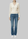 Monica Ivory Cardigan Short Top