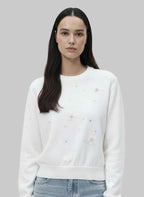 Cleo White Cardigan