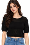 Julie Cozy Black Top