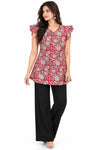 Geeth V Neck Short Kurti
