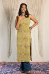 Vibha Noodle Strap Corset Long Kurti