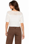 Julie Cozy White Top