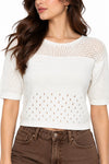 Julie Cozy White Top